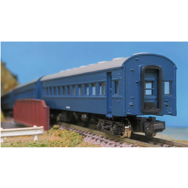 [RWM] 19509 着色済みエコノミーキット 着色済み オハ61系(青色) 6両編成セット(動力無し) Nゲージ 鉄道模型 GREENMAX(グリーンマックス)