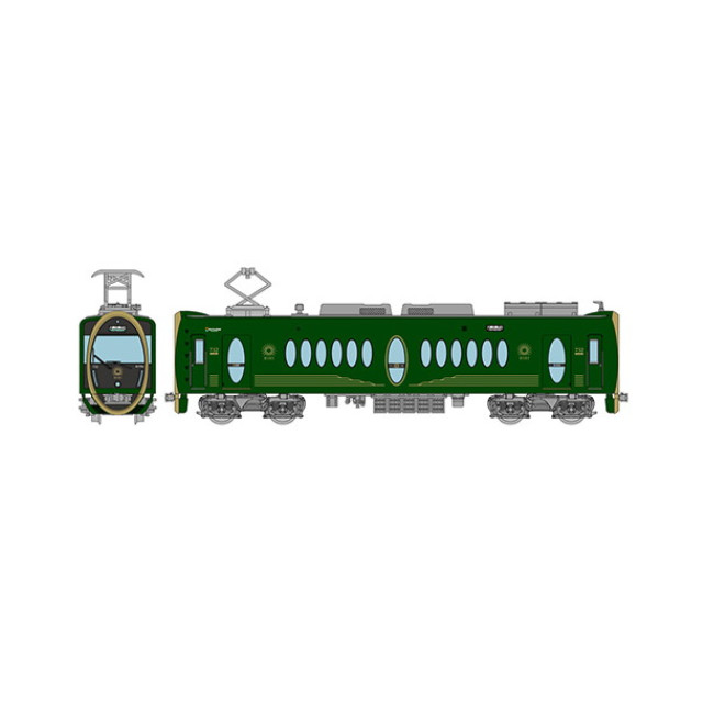 [RWM] 333357 鉄道コレクション(鉄コレ) 叡山電車700系 観光列車「ひえい」(動力無し) Nゲージ 鉄道模型 TOMYTEC(トミーテック)