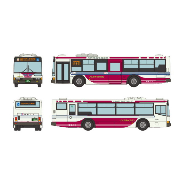 [RWM] 333814 ザ・バスコレクション 関東バスありがとう三菱ふそう エアロスターノンステップバスC2126号車 Nゲージ 鉄道模型 TOMYTEC(トミーテック)