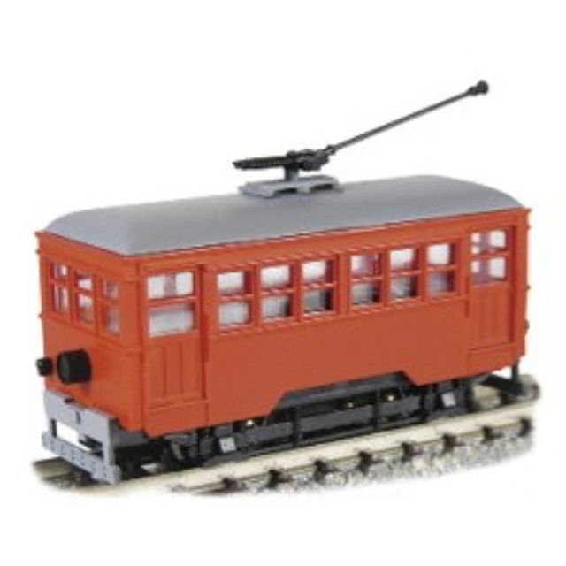 [RWM]14109 2軸単車 1本トロリーポール仕様(車体色:朱)(動力付き) Nゲージ 鉄道模型 TGW(津川洋行)