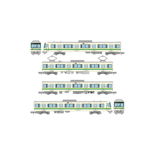 [RWM] 334064 鉄道コレクション(鉄コレ) 仙台市交通局1000N系 南北線4両セットB(動力無し) Nゲージ 鉄道模型 TOMITEC(トミーテック)