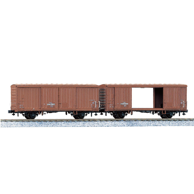 [RWM] (再販) 1-808 ワム80000(2両入)(動力無し) HOゲージ 鉄道模型 KATO(カトー)