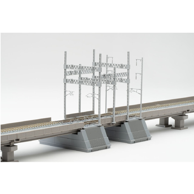 [RWM] 3232 架線柱・新幹線型き電セット(築堤S35・高架橋S35各2組付) Nゲージ 鉄道模型 TOMIX(トミックス)