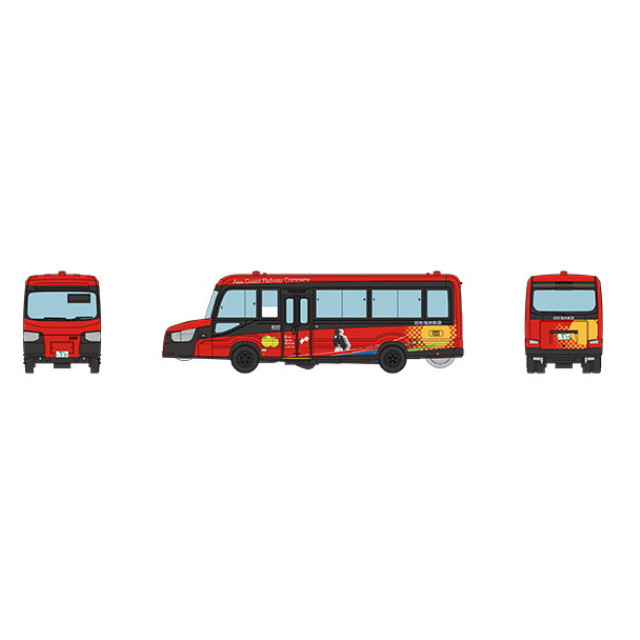 [RWM] 334729 鉄道コレクション ザ・バスコレクション 阿佐海岸鉄道 DMV-933(阿佐海岸維新) モードインターチェンジ付(動力無し) Nゲージ 鉄道模型 TOMYTEC(トミーテック)