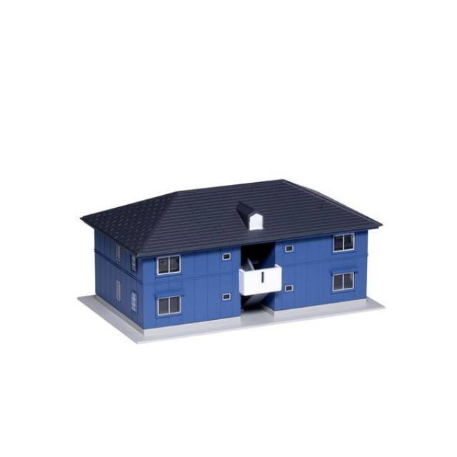 [RWM] 23-402D 二階建アパート(ネイビー) Nゲージ 鉄道模型 KATO(カトー)