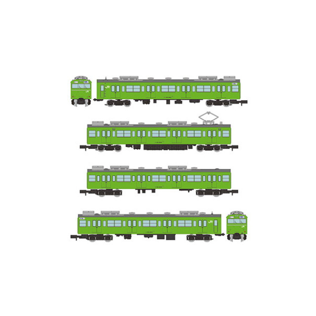 [RWM] 334750 鉄道コレクション(鉄コレ) JR103系3000番代冷房車 川越線・八高線4両セットB(動力無し) Nゲージ 鉄道模型 TOMITEC(トミーテック)