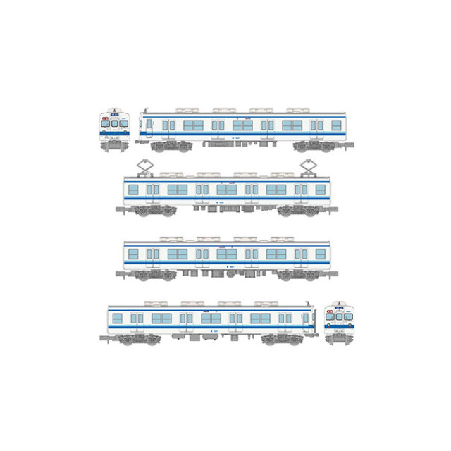 [RWM] 335313 鉄道コレクション(鉄コレ) 東武鉄道8000型 初期修繕車8127編成4両セット(動力無し) Nゲージ 鉄道模型 TOMITEC(トミーテック)