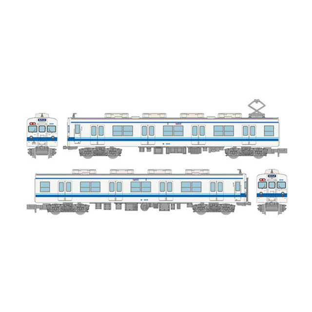 [RWM] 334767 鉄道コレクション(鉄コレ) 東武鉄道8500型 初期修繕車8509編成2両セット(動力無し) Nゲージ 鉄道模型 TOMITEC(トミーテック)