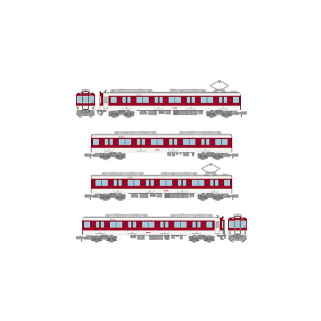 [RWM] 335610 鉄道コレクション(鉄コレ) 近畿日本鉄道2430系 4両セット(動力無し) Nゲージ 鉄道模型 TOMITEC(トミーテック)