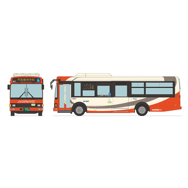[RWM] 334620 JH055 全国バス80 北鉄奥能登バス HOゲージ 鉄道模型 TOMITEC(トミーテック)