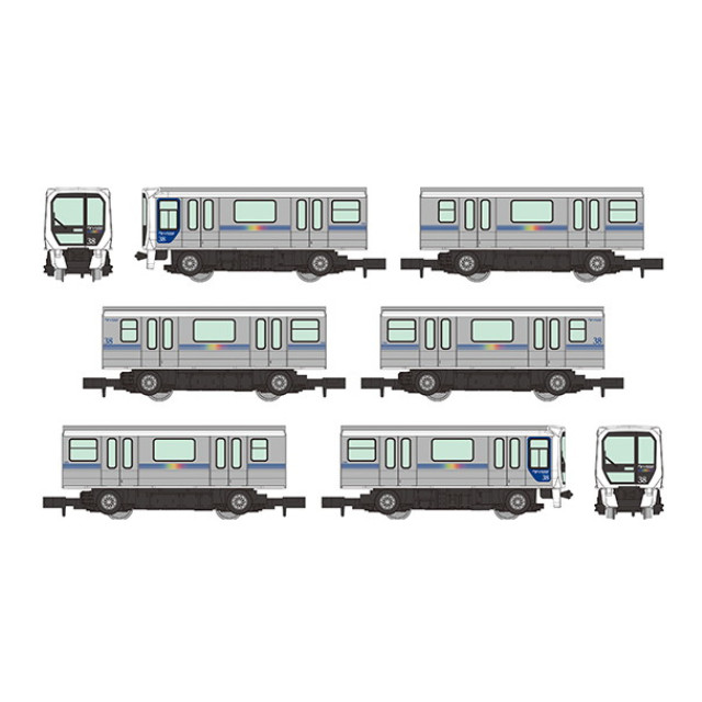 [RWM] 332299 新交通システムコレクション 新交通ゆりかもめ7300系 6両セット(動力無し) Nゲージ 鉄道模型 TOMYTEC(トミーテック)