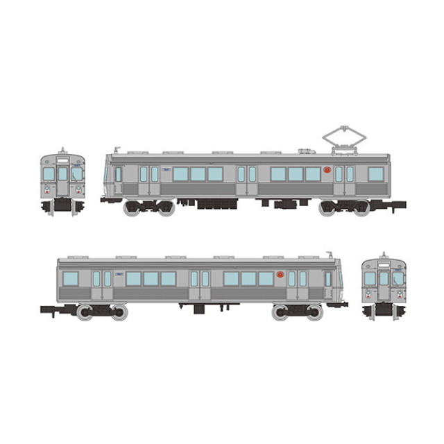 [RWM] 334378 鉄道コレクション(鉄コレ) 東急電鉄7200系東横線・非冷房車 2両セット(動力無し) Nゲージ 鉄道模型 TOMYTEC(トミーテック)