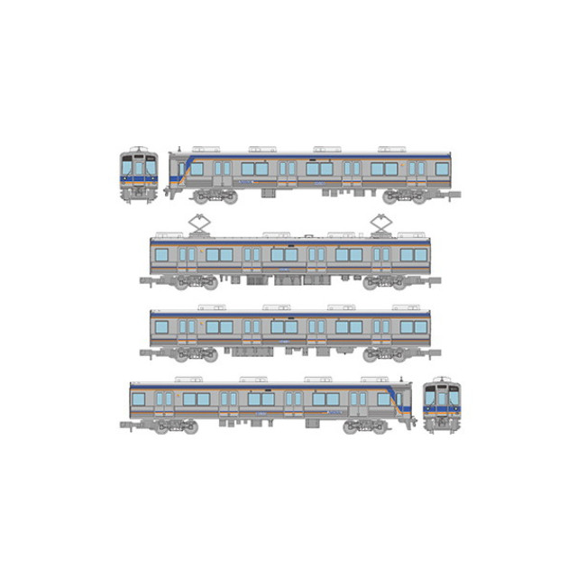 [RWM] 334293 鉄道コレクション(鉄コレ) 南海電気鉄道9000系 4両セットA(動力無し) Nゲージ 鉄道模型 TOMYTEC(トミーテック)