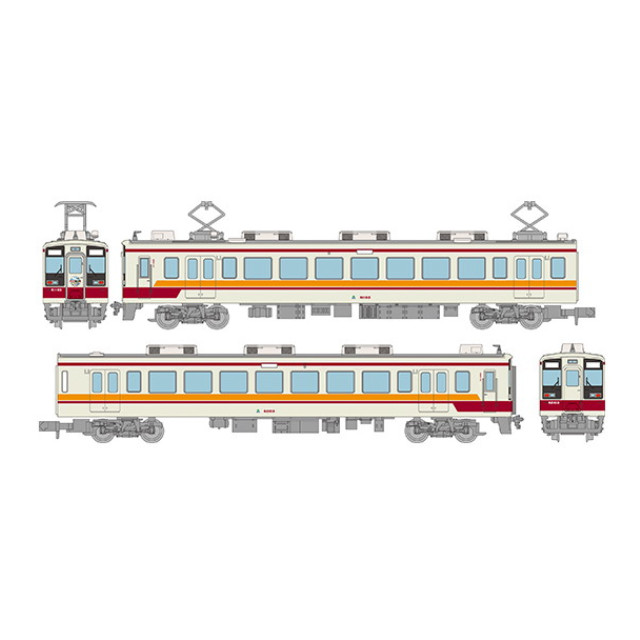 [RWM] 334132 鉄道コレクション(鉄コレ) 野岩鉄道6050系やがぴぃカー 2両セット(動力無し) Nゲージ 鉄道模型 TOMYTEC(トミーテック)