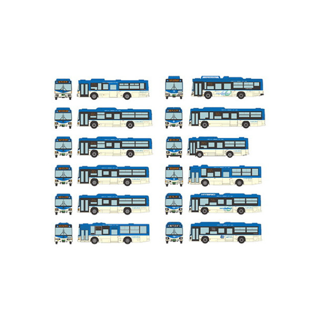 [RWM] (BOX)333784 ザ・バスコレクション 川崎市バススペシャル Nゲージ 鉄道模型(12個) TOMYTEC(トミーテック)