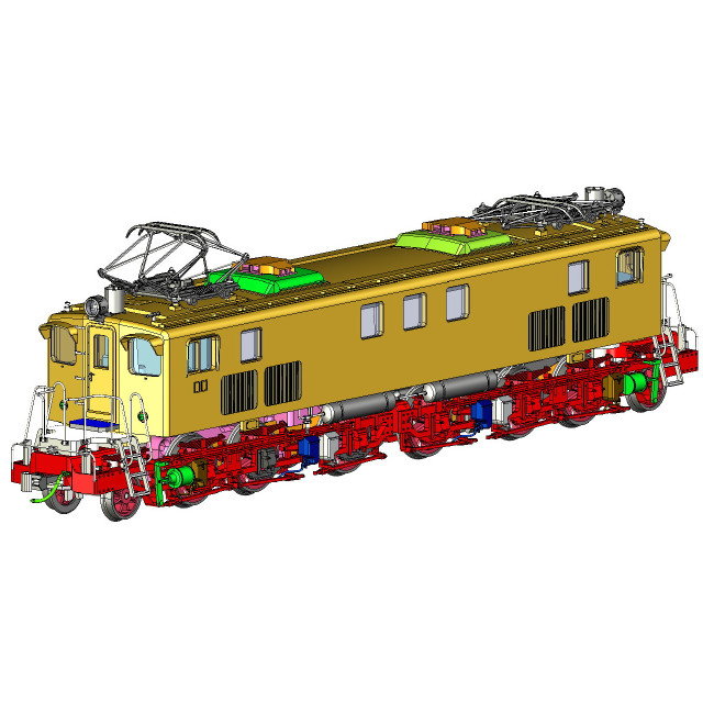 [RWM] TW-EF13K EF13キット(車体塗装済、動力組立済)(動力付き) HOゲージ 鉄道模型 TRAMWAY(トラムウェイ)