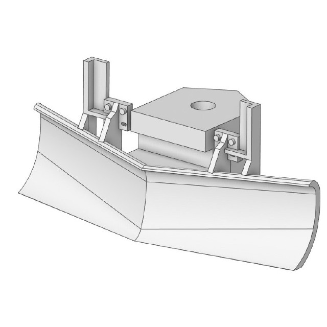 [RWM] TW-HO-org6 スノウプロウB(3Dプリンティング製)+ED144番号板+改造工場銘板(未塗装) 1両分 HOゲージ 鉄道模型 TRAMWAY(トラムウェイ)