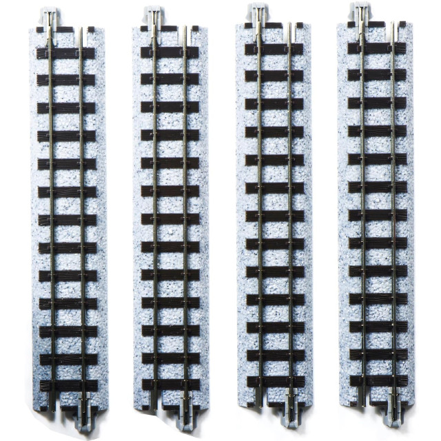 [RWM] 52-120 ナローゲージユニトラック 直線線路124mm(4本入) ナローゲージ 鉄道模型 KATO(カトー)