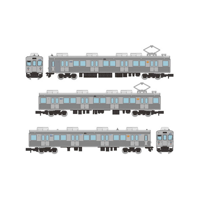 [RWM] 335191 鉄道コレクション(鉄コレ) 伊豆急行8000系(TA-7編成・無ラッピング車両) 3両セットF(動力無し) Nゲージ 鉄道模型 TOMYTEC(トミーテック)