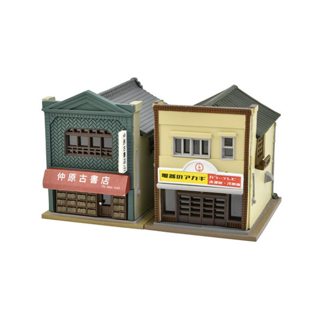 [RWM] 335429 建物コレクション(建コレ) 189 古本屋・電気屋 Nゲージ 鉄道模型 TOMYTEC(トミーテック)