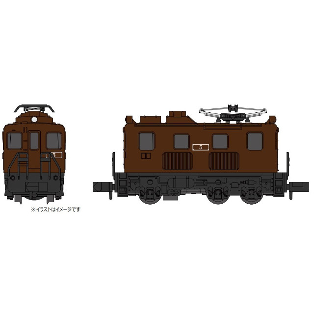 [RWM] A1532 Cタイプ電気機関車 丸型車体/茶色(動力付き) Nゲージ 鉄道模型 MICRO ACE(マイクロエース)