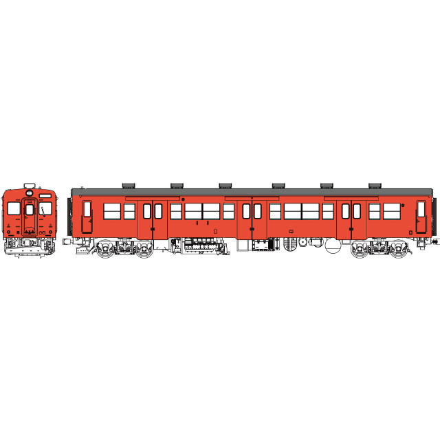 [RWM] TW-K30-500B-T 国鉄キハ30 寒地向首都圏色(動力無し) HOゲージ 鉄道模型 TRAMWAY(トラムウェイ)