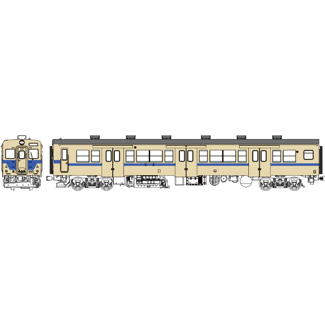 [RWM] TW-K35-500C-T 国鉄キハ35 寒地向相模線色(動力無し) HOゲージ 鉄道模型 TRAMWAY(トラムウェイ)