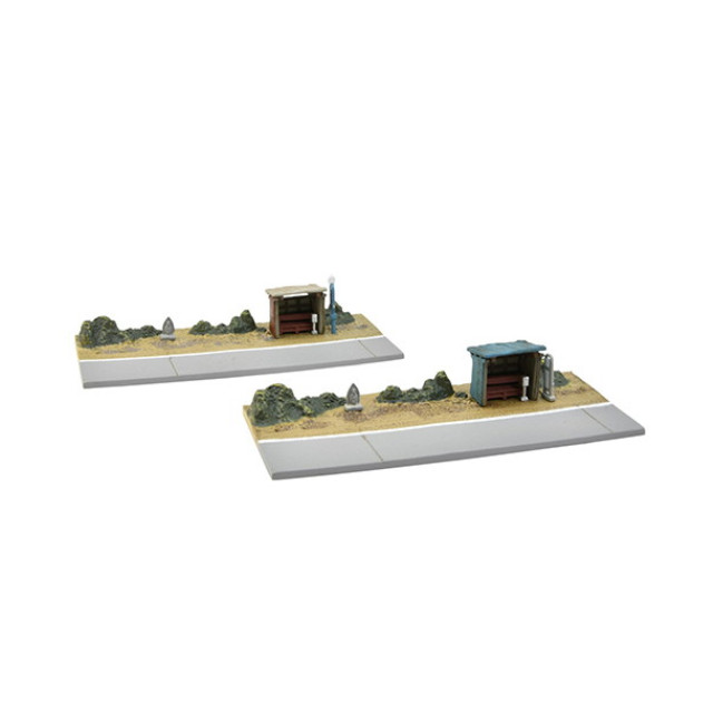 [RWM] 335108 情景コレクション 情景小物008-5 バス停B5 Nゲージ 鉄道模型 TOMYTEC(トミーテック)