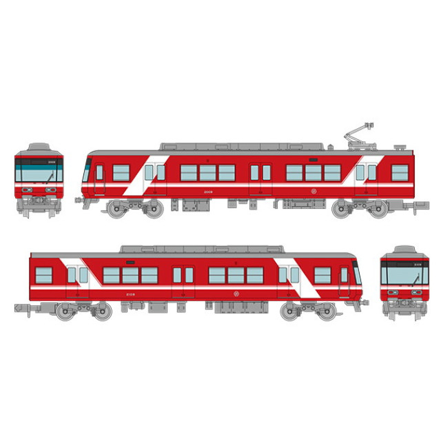 [RWM] 336235 鉄道コレクション(鉄コレ) 遠州鉄道2000形(2009編成) 2両セットE(動力無し) Nゲージ 鉄道模型 TOMYTEC(トミーテック)