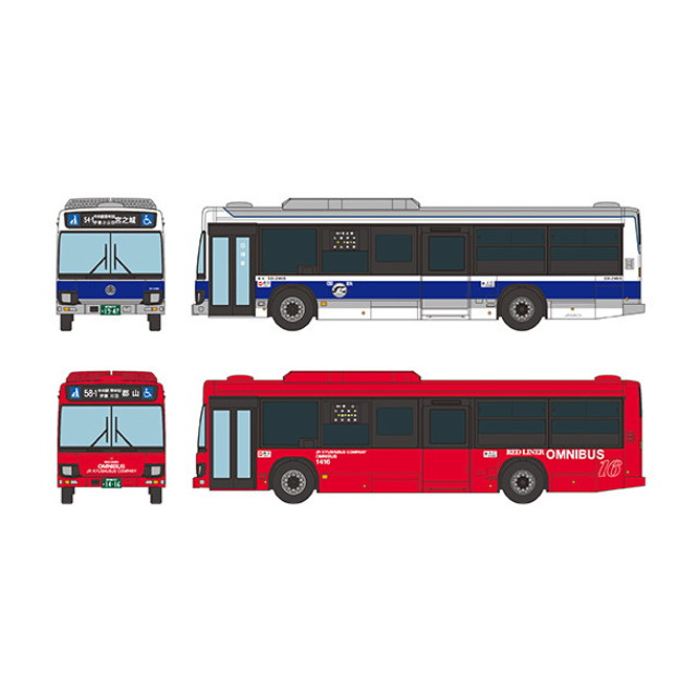 [RWM] 336877 ザ・バスコレクション JR九州バス新旧カラー2台セット Nゲージ 鉄道模型 TOMYTEC(トミーテック)