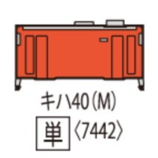 [RWM] 7442 JRディーゼルカー キハ40-2000形(JR西日本更新車・首都圏色・岡山気動車支所)(M)(動力付き) Nゲージ 鉄道模型 TOMIX(トミックス)