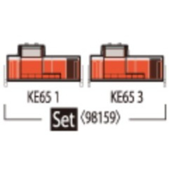 [RWM] 98159 衣浦臨海鉄道 KE65形ディーゼル機関車(1・3号機)セット(2両)(動力付き) Nゲージ 鉄道模型 TOMIX(トミックス)