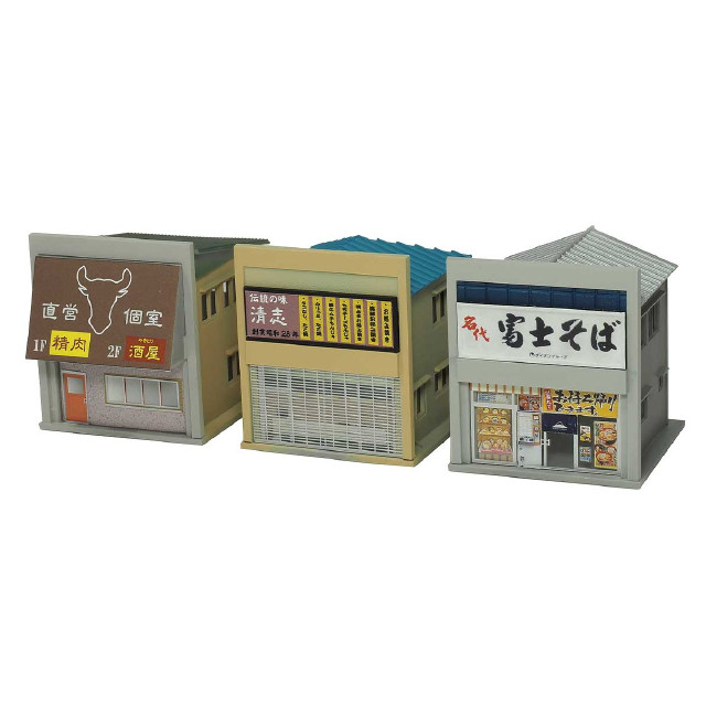 [RWM] 2654 着色済みストラクチャーキット 着色済み 商店 麺街道シリーズ/富士そば Nゲージ 鉄道模型 GREENMAX(グリーンマックス)