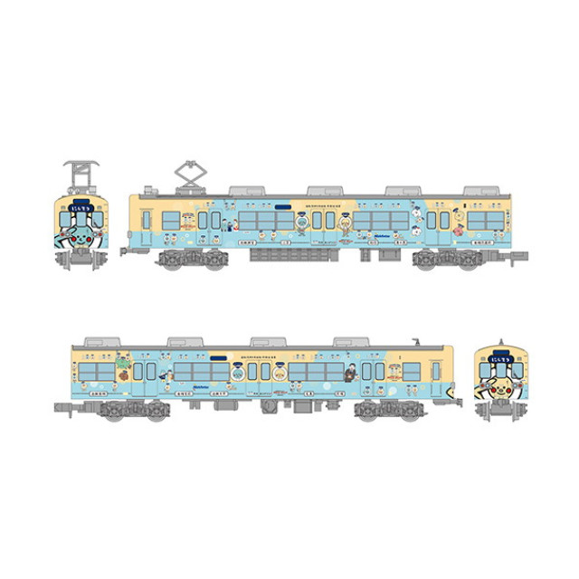 [RWM] 336761 鉄道コレクション(鉄コレ) 鉄道コレクション西日本鉄道600形西鉄貝塚線開業100周年記念ラッピング電車 2両セット(動力無し) Nゲージ 鉄道模型 TOMYTEC(トミーテック)