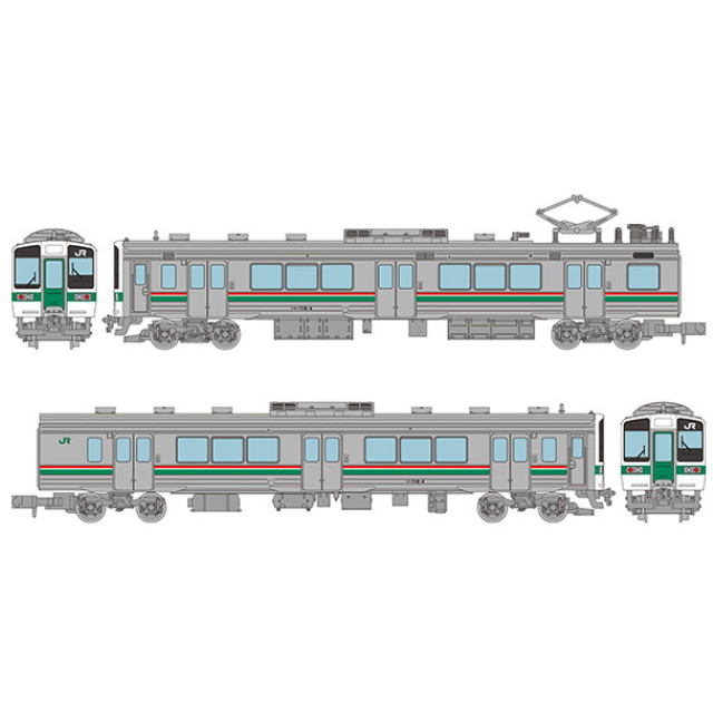 [RWM] 266693 鉄道コレクション(鉄コレ) JR719系0番代(東北本線) 2両セットA(動力無し) Nゲージ 鉄道模型 TOMYTEC(トミーテック)