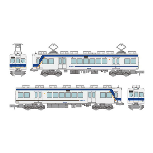 [RWM] 337171 鉄道コレクション(鉄コレ) 南海電気鉄道2200系2230型(ありがとう2232編成・現行塗装)2両セットC(動力無し) Nゲージ 鉄道模型 TOMYTEC(トミーテック)