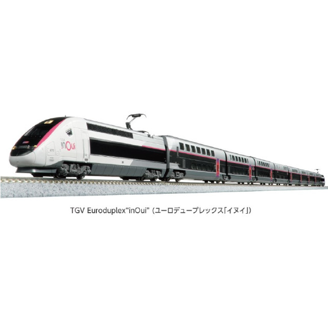 [RWM] 10-2131 TGV Euroduplex「inOui」(ユーロデュープレックス「イヌイ」) 5両基本セット(動力付き) Nゲージ 鉄道模型 KATO(カトー)