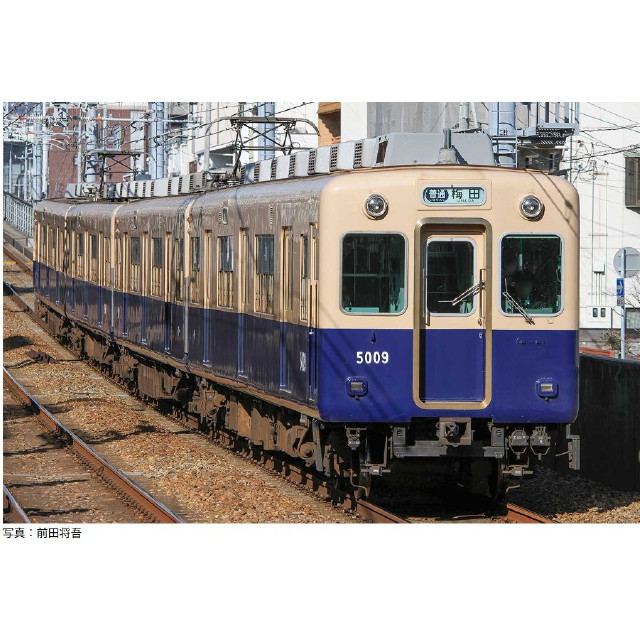 [RWM] 50814 阪神5001形(5009編成) 4両編成セット(動力付き) Nゲージ 鉄道模型 GREENMAX(グリーンマックス)