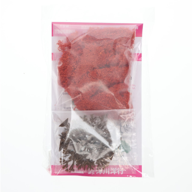 [RWM] TK-14 情景用素材シリーズ 木の素キット 紅葉(葉っぱの素 紅葉+プラスチック樹木5本入) Nゲージ・HOゲージ 鉄道模型 TGW(津川洋行)