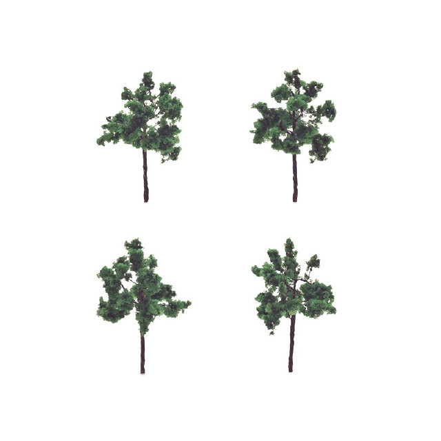 [RWM] 8207 広葉樹(ディープグリーン・4本セット) Nゲージ 鉄道模型 TOMIX(トミックス)