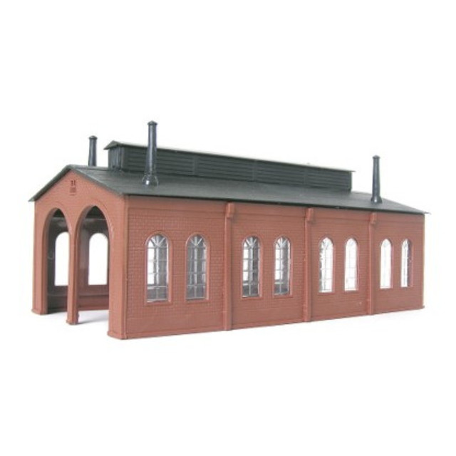 [RWM] NA-101 複線 レンガ機関庫 組立キット Nゲージ 鉄道模型 TGW(津川洋行)