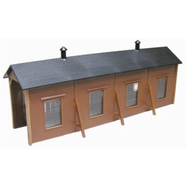 [RWM] NA-102 単線 木造機関庫 組立キット Nゲージ 鉄道模型 TGW(津川洋行)