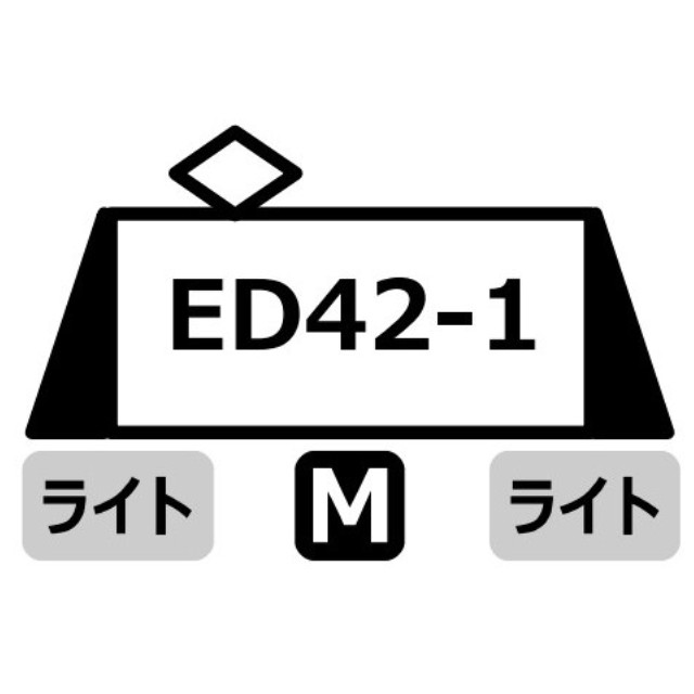 [RWM] A3401 ED42-1 碓氷峠鉄道文化むら(動力付き) Nゲージ 鉄道模型 MICRO ACE(マイクロエース)