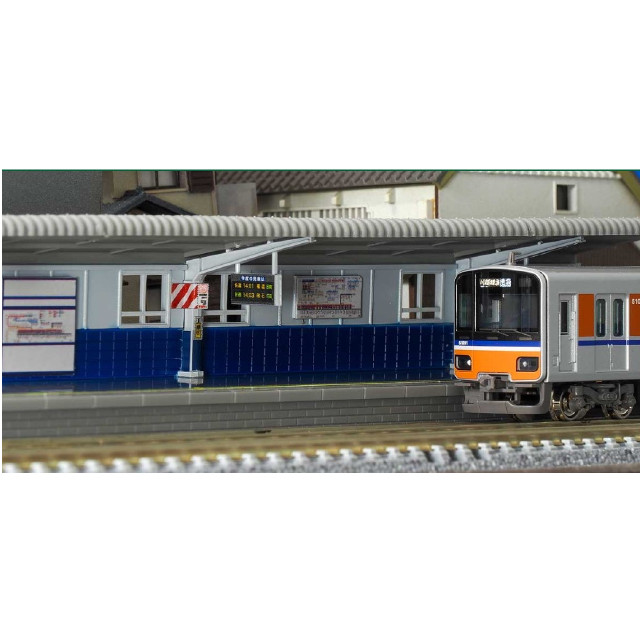 [RWM] 2914 着色済みストラクチャーキット 着色済み 対向式ホーム(東武鉄道仕様) Nゲージ 鉄道模型 GREENMAX(グリーンマックス)