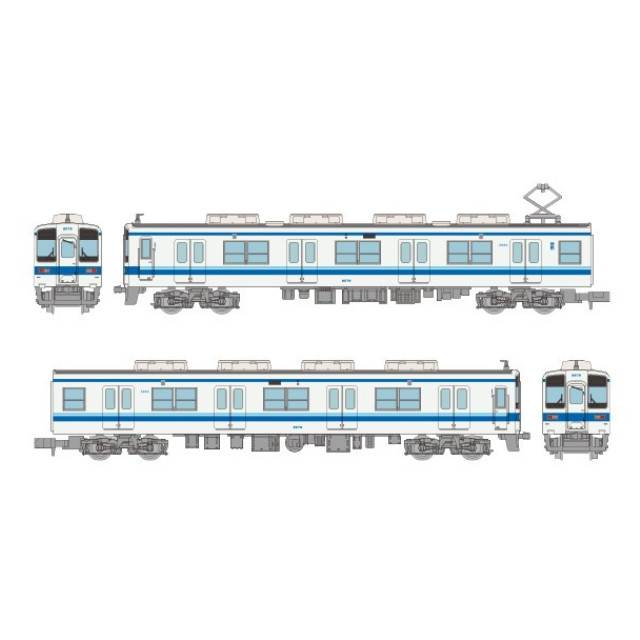 [RWM] 332626 鉄道コレクション(鉄コレ) 東武鉄道 ありがとう8500型 2両固定編成 2両セット(動力無し) Nゲージ 鉄道模型 TOMYTEC(トミーテック)