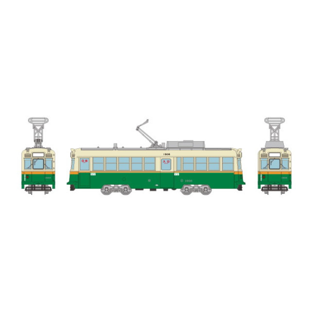 [RWM] 337782 鉄道コレクション(鉄コレ) 広島電鉄1900形1906号(動力無し) Nゲージ 鉄道模型 TOMYTEC(トミーテック)
