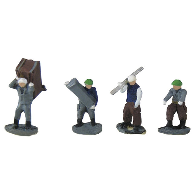 [RWM] NF-11 建設作業員 搬入 4体入 Nゲージ 鉄道模型 TGW(津川洋行)