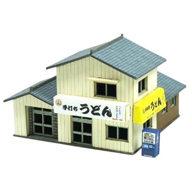 [RWM] MP01-163 みにちゅあーとプチシリーズ うどん屋 Zゲージ 鉄道模型 sankei(さんけい)