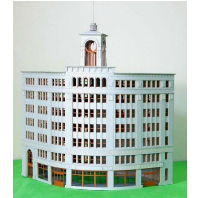 [RWM] MSA-251 建築物シリーズ 都市の町並み Vol.1『都会の商業ビル』 組み立てキット Nゲージ 鉄道模型 あまぎモデリングイデア