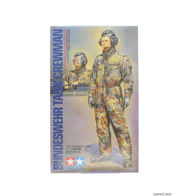 [PTM]1/16 ドイツ連邦軍 戦車兵セット ワールドフィギュアシリーズ No.9 プラモデル(36309) タミヤ